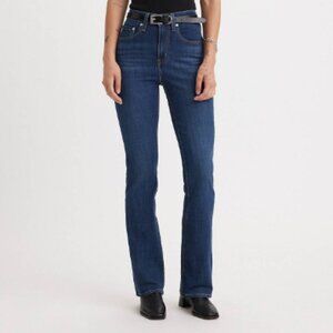 Levi’s 725 High rise Bootcut Medium Wash Indigo Blue Jeans W32  X L30